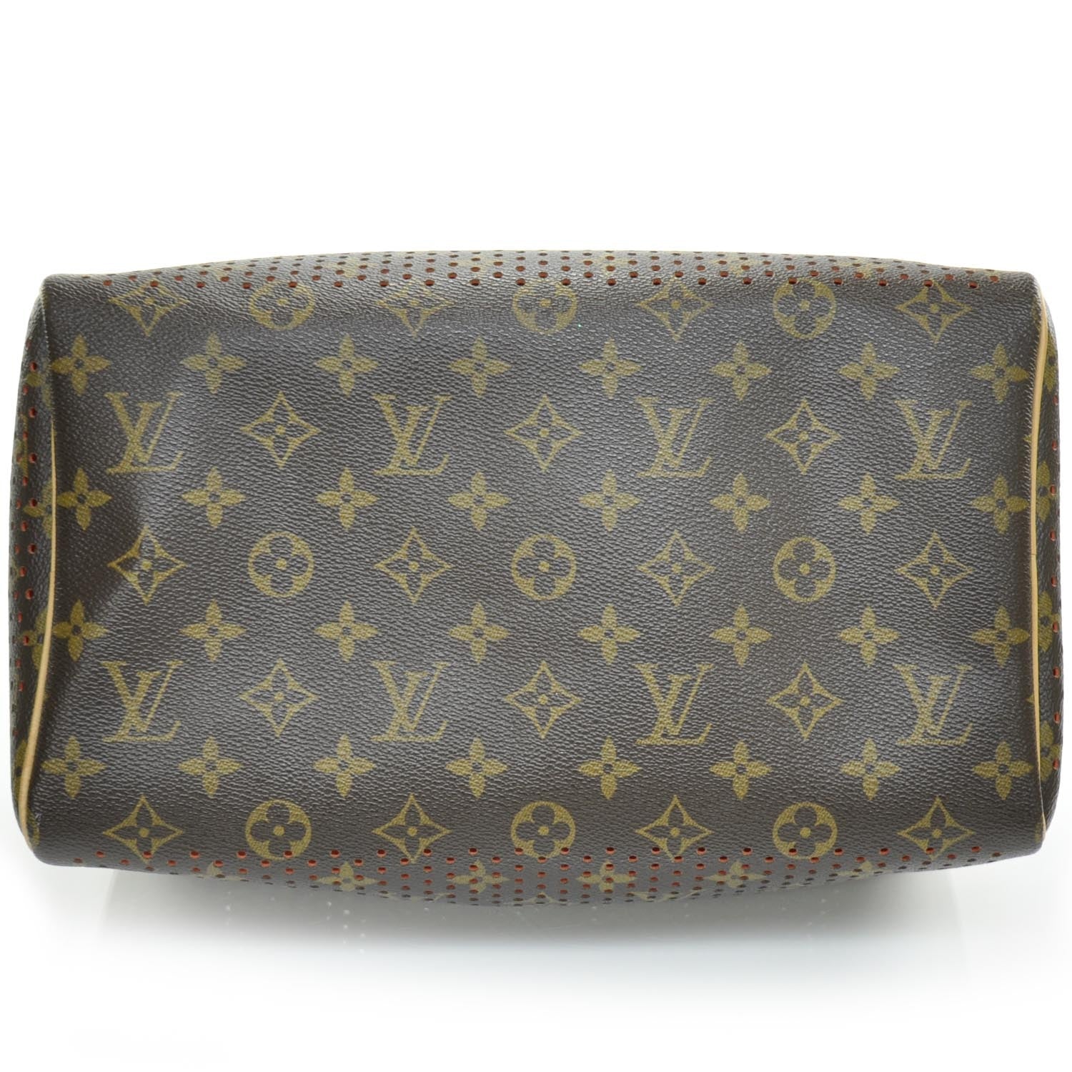 Louis Vuitton Monogram Perforated Speedy 30 Orange 6 of 11