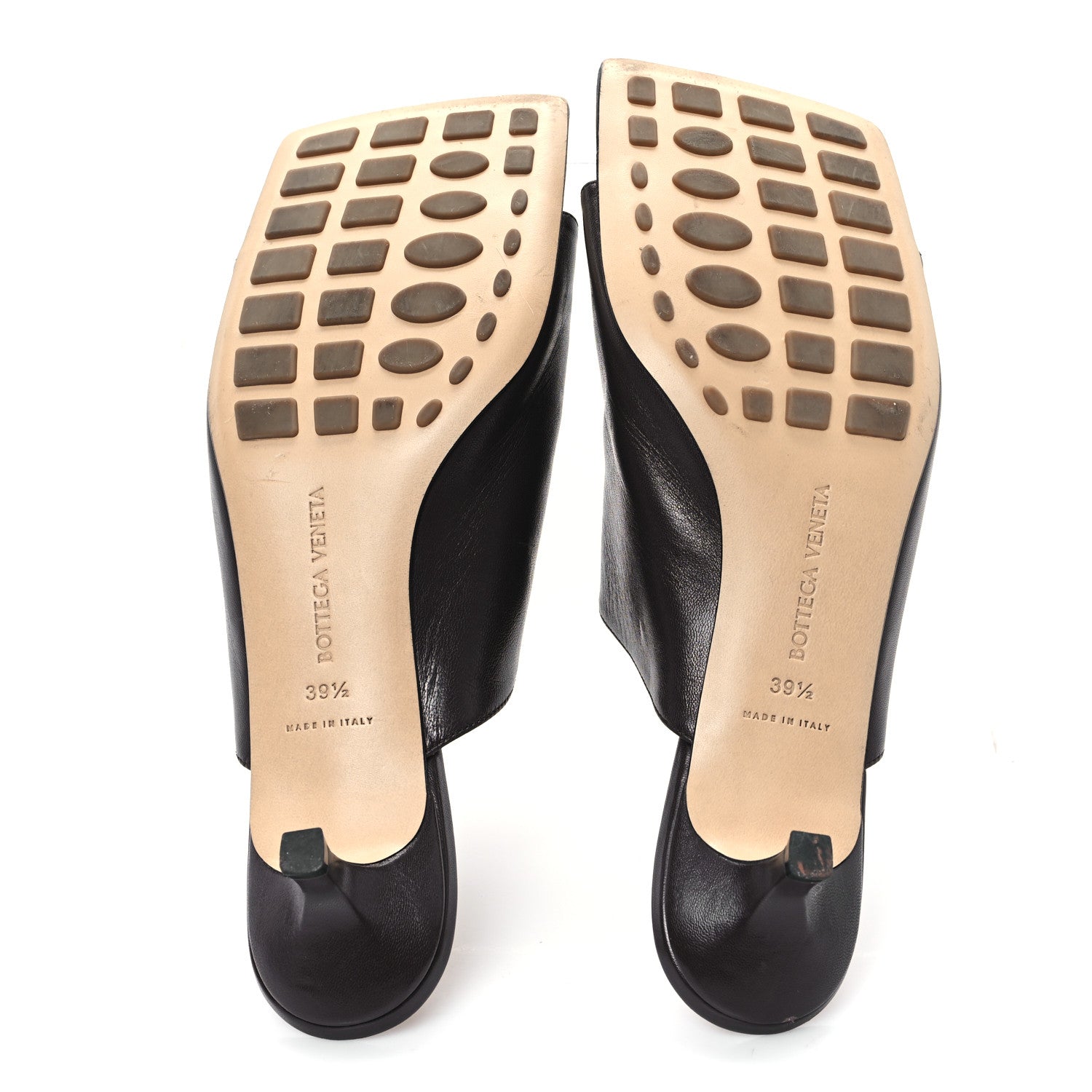 Bottega Veneta Lambskin Stretch Mule 40mm Sandals  39.5 Brown 6 of 8