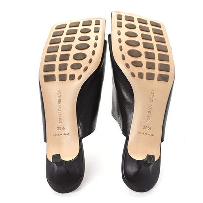 Bottega Veneta Lambskin Stretch Mule 40mm Sandals  39.5 Brown 6 of 8