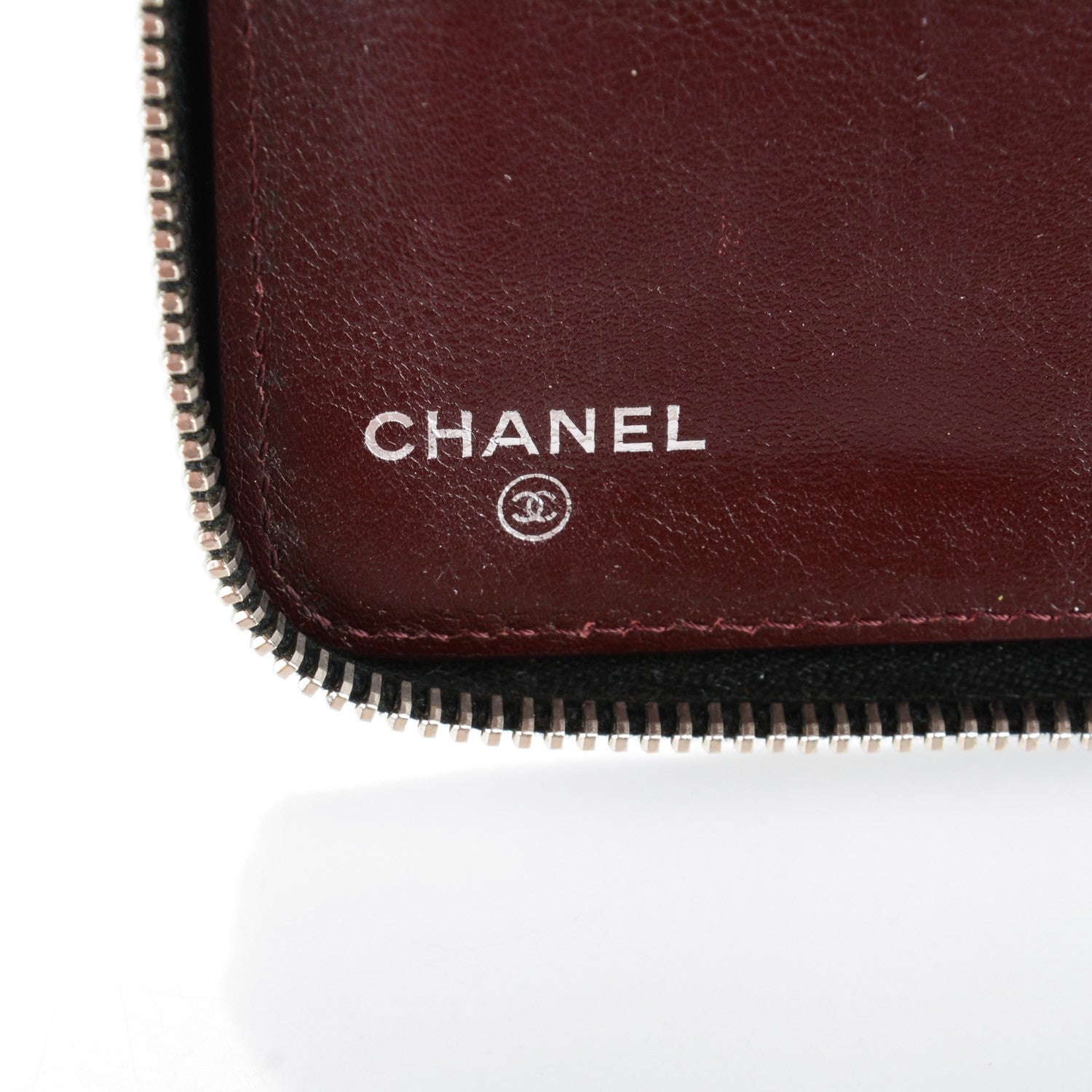 Chanel Caviar Quilted Large Zip Around Organizer Wallet Black 6 of 9