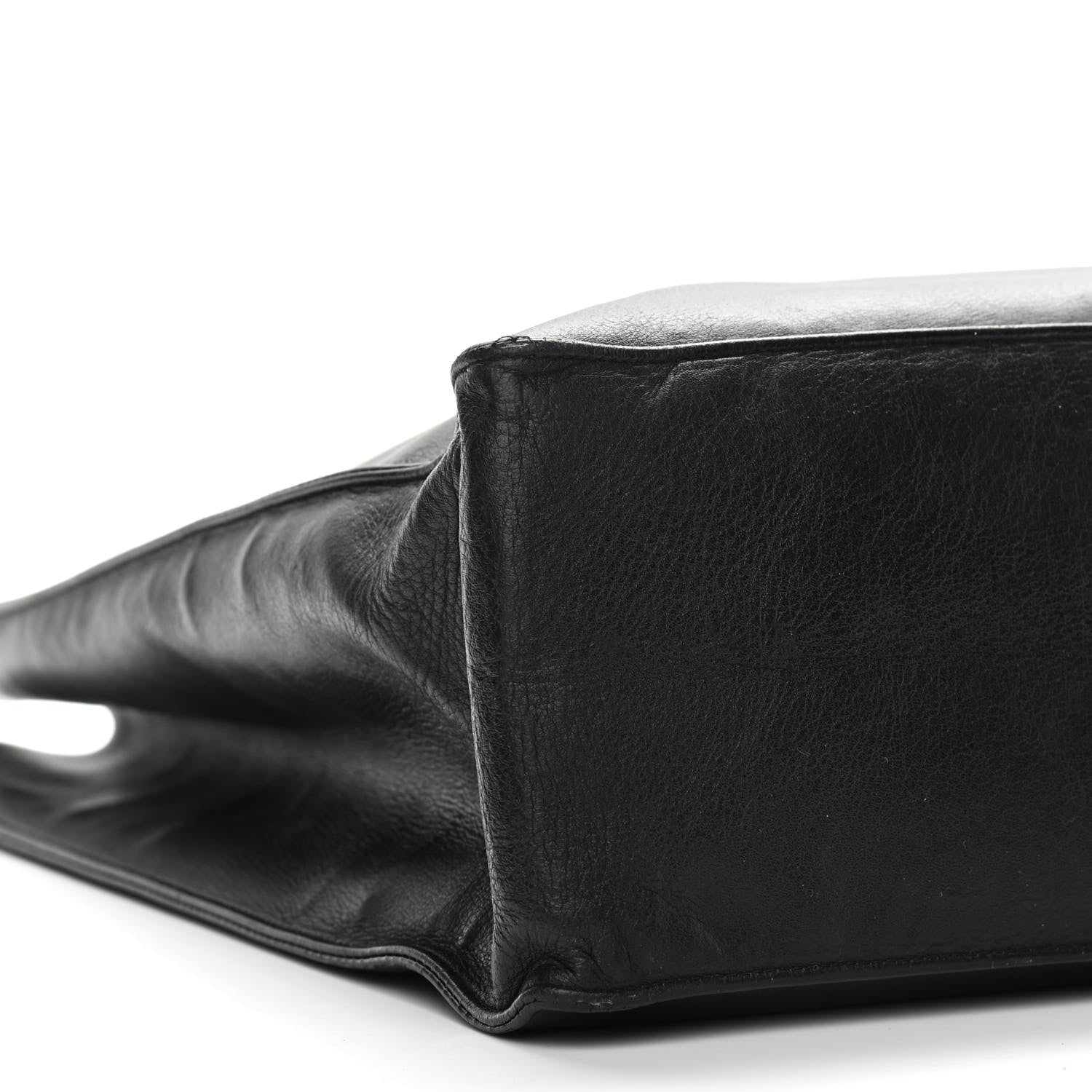 Chanel Lambskin CC Tote Black 9 of 10