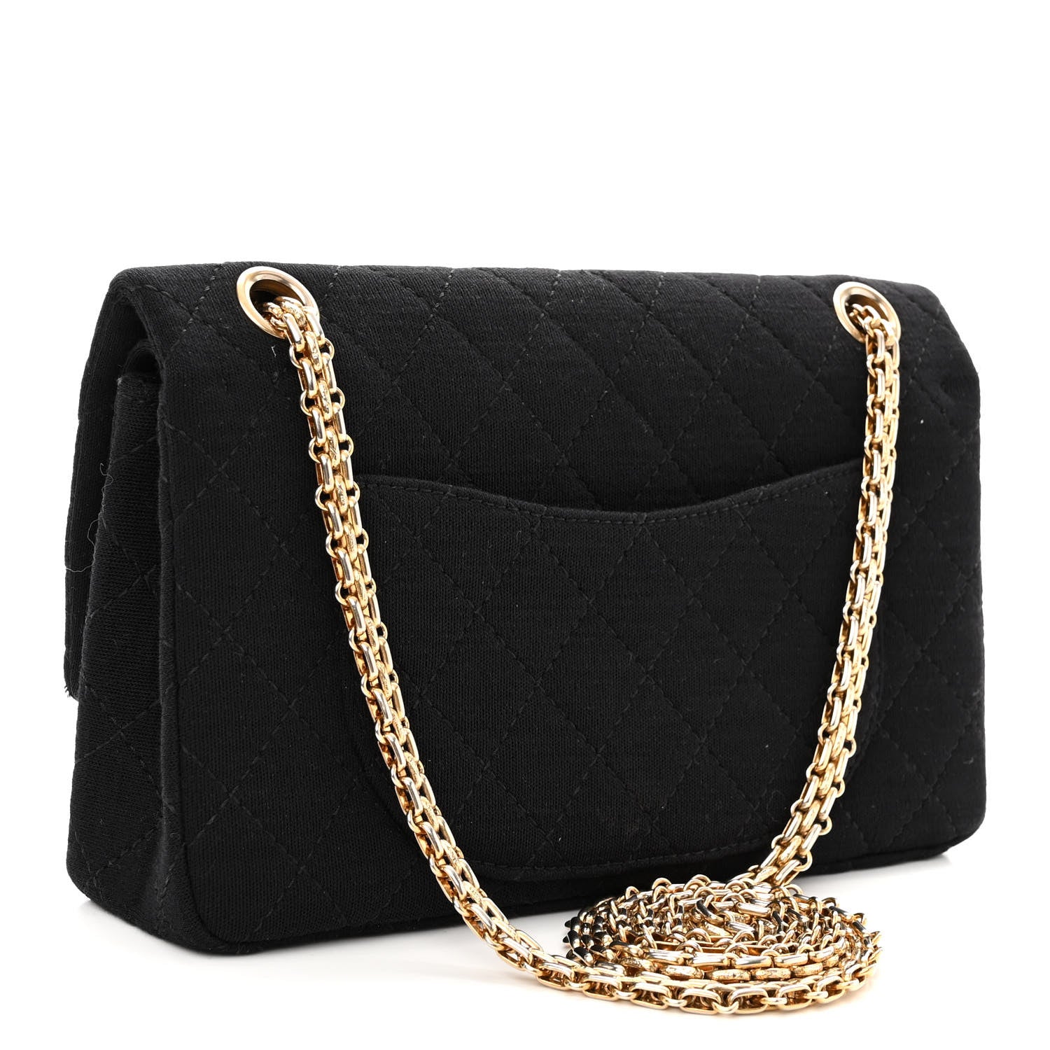 Chanel Jersey Quilted 2.55 Reissue 226 Flap Black 3 of 10
