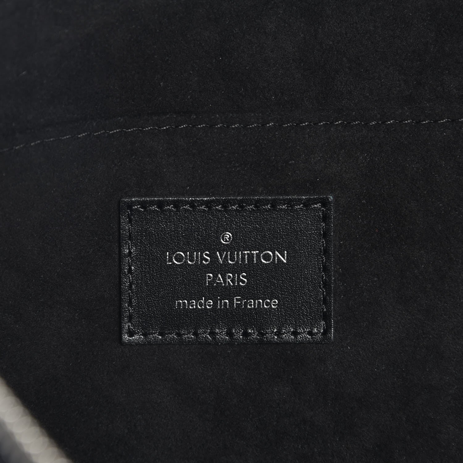 Louis Vuitton Calfskin Souple Pochette Jour PM Black 6 of 6