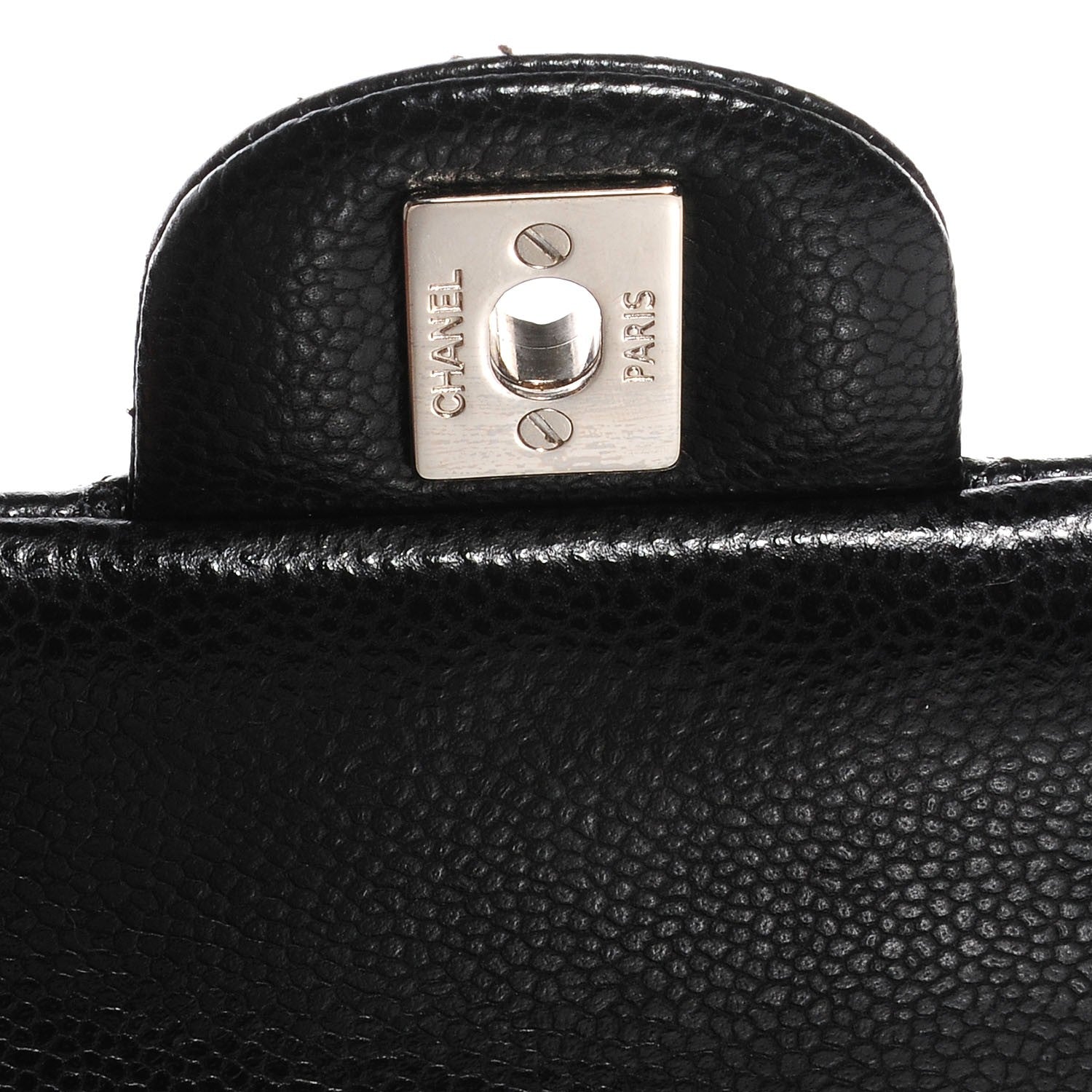 Chanel Caviar Quilted Mini Rectangular Flap Black 6 of 9