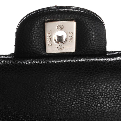 Chanel Caviar Quilted Mini Rectangular Flap Black 6 of 9