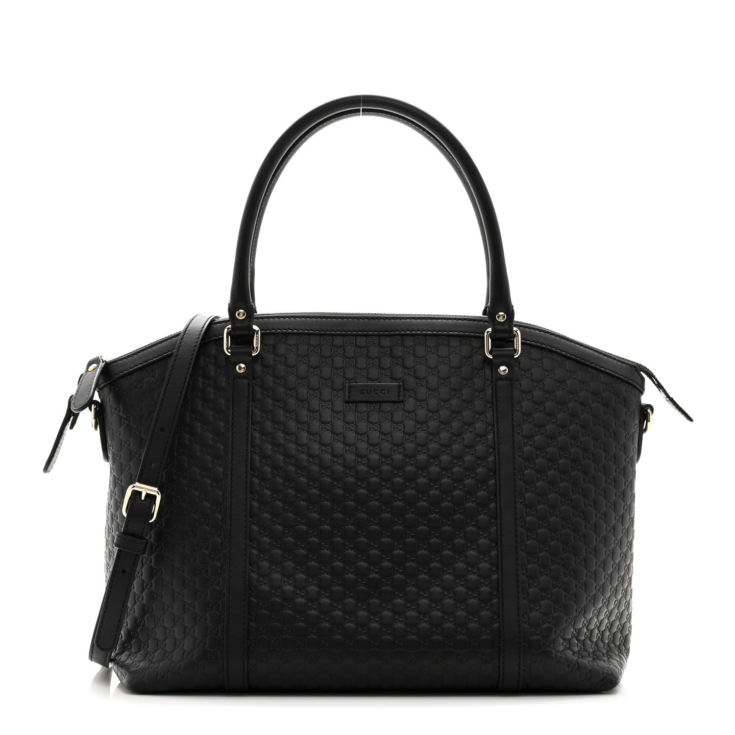 Gucci Soft Microguccissima Dome Satchel Black 1 of 9