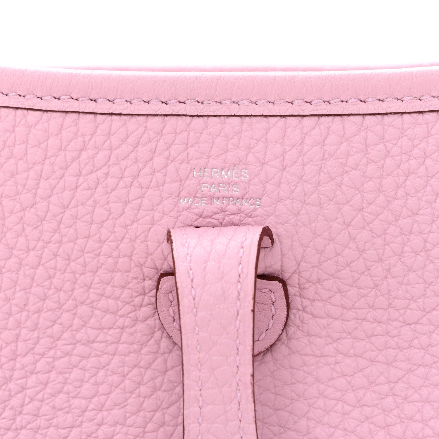 Hermes Taurillon Clemence Evelyne TPM Mauve Sylvestre 6 of 11