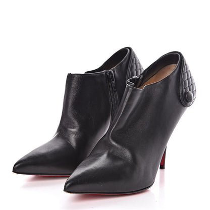 Christian Louboutin Nappa Huguette 100 Ankle Boots 38.5 Black 3 of 10