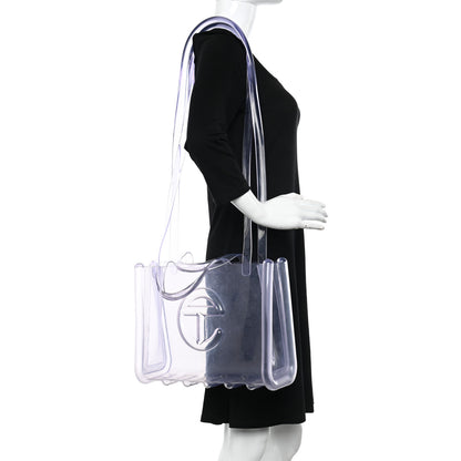 Telfar x MELISSA Jelly Medium Shopping Bag Clear 1 of 12