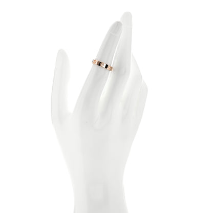 Cartier 18K Pink Gold 3.5mm LOVE Wedding Band Ring 50 5.25 2 of 5