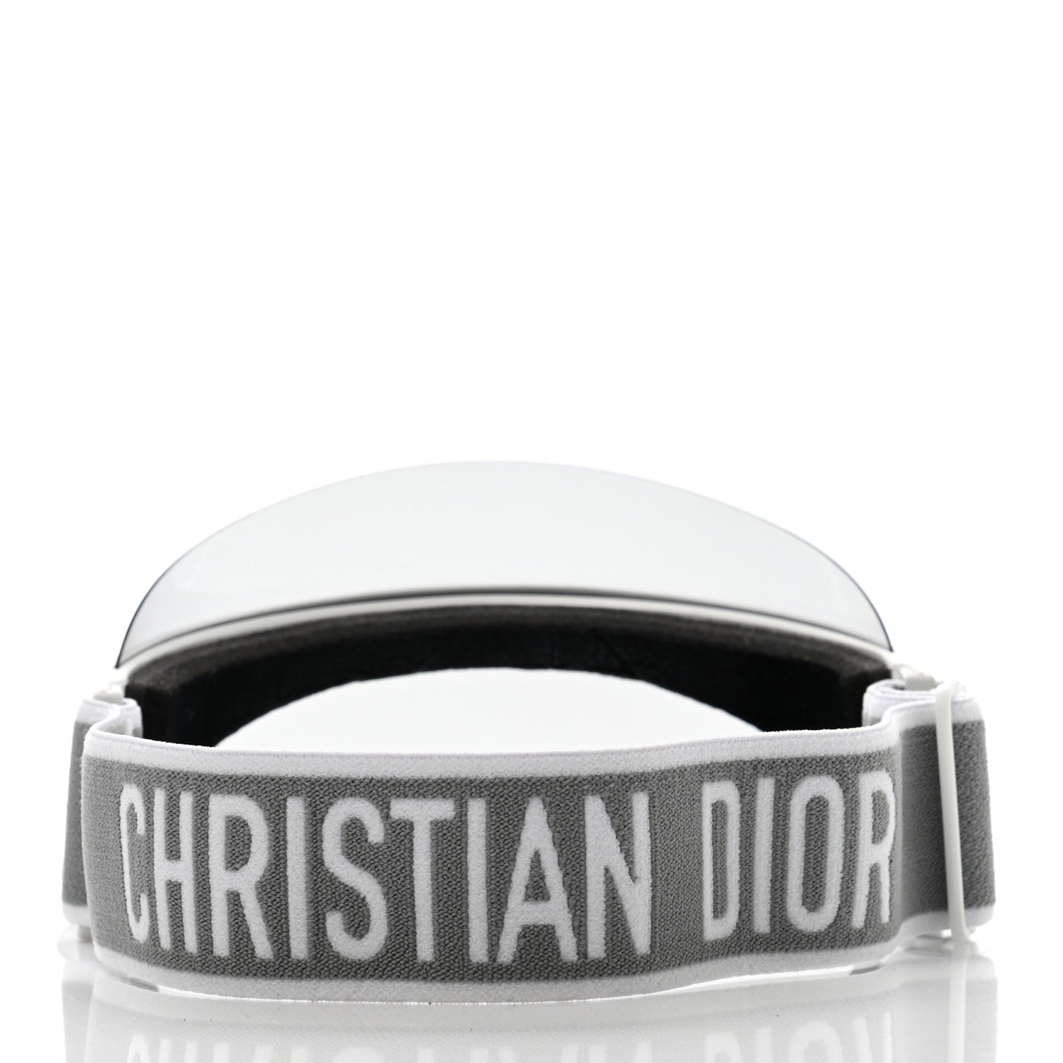 Christian Dior Mirrored DiorClub1 Sun Visor Grey 6 of 9