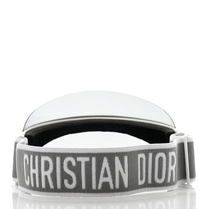 Christian Dior Mirrored DiorClub1 Sun Visor Grey 6 of 9