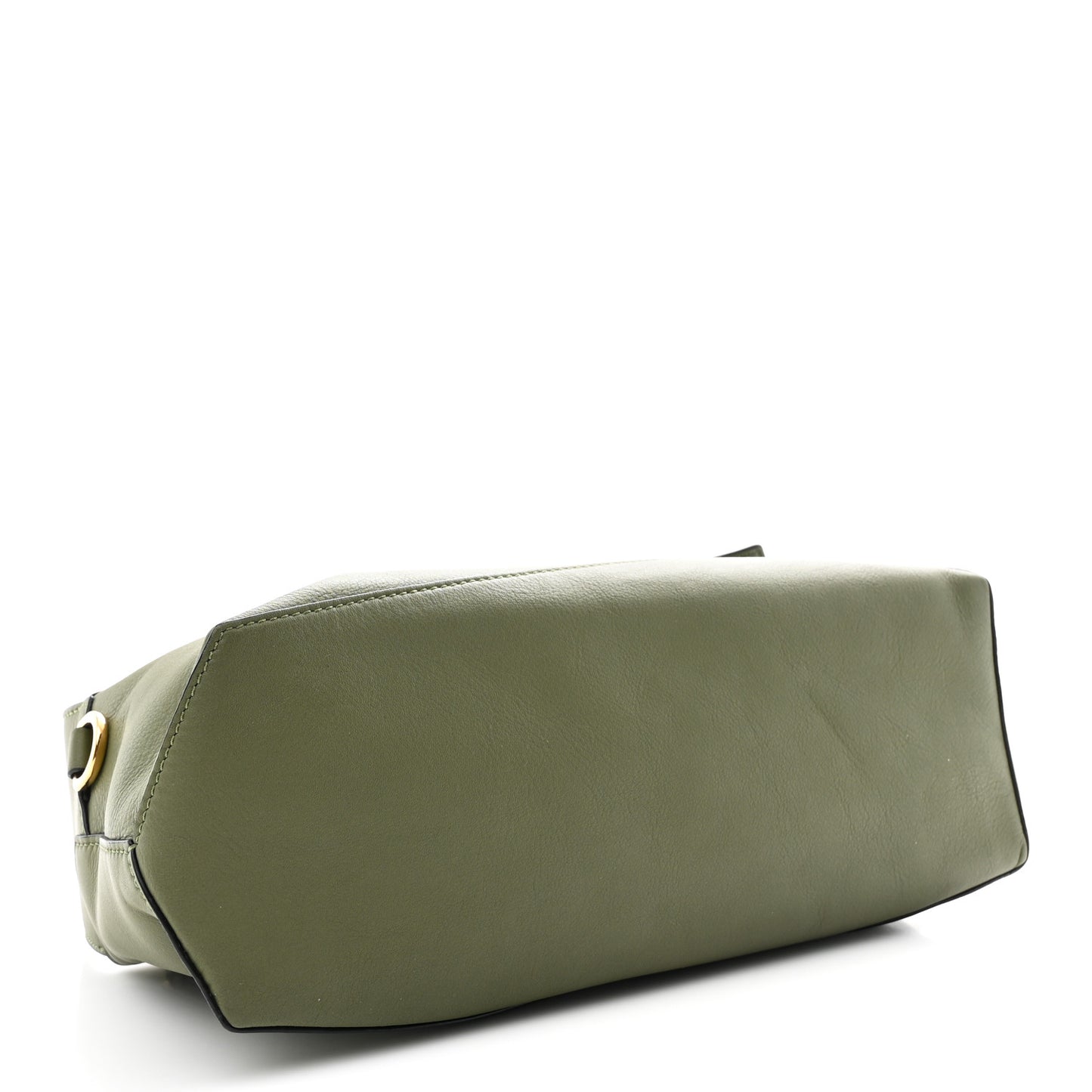 Calfskin Puzzle Hobo Avocado