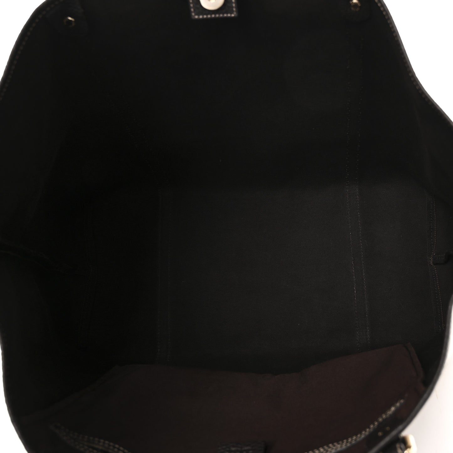 Crystal Monogram Large Joy Tote Beige Ebony Testa Di Moro