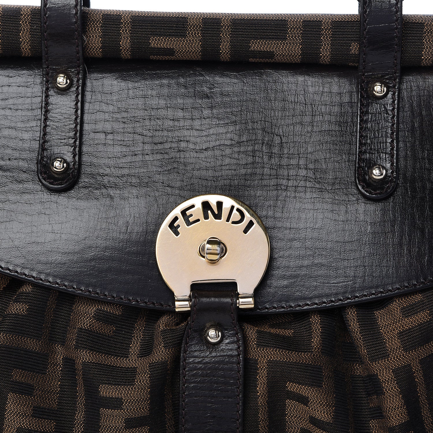 Fendi Zucca Medium Magic Bag Tobacco 8 of 10