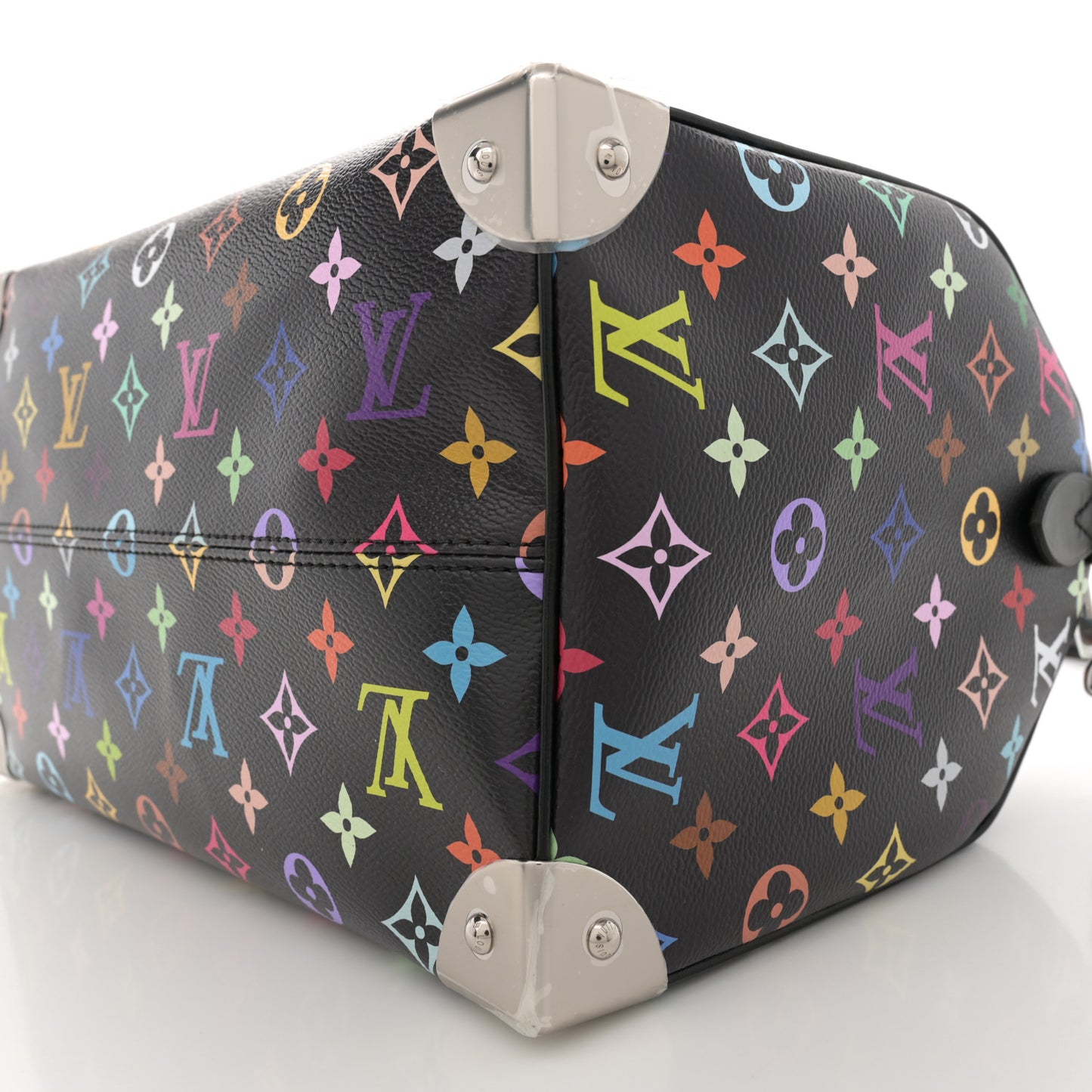 LV X TM Monogram Multicolor Speedy Soft 30 Black