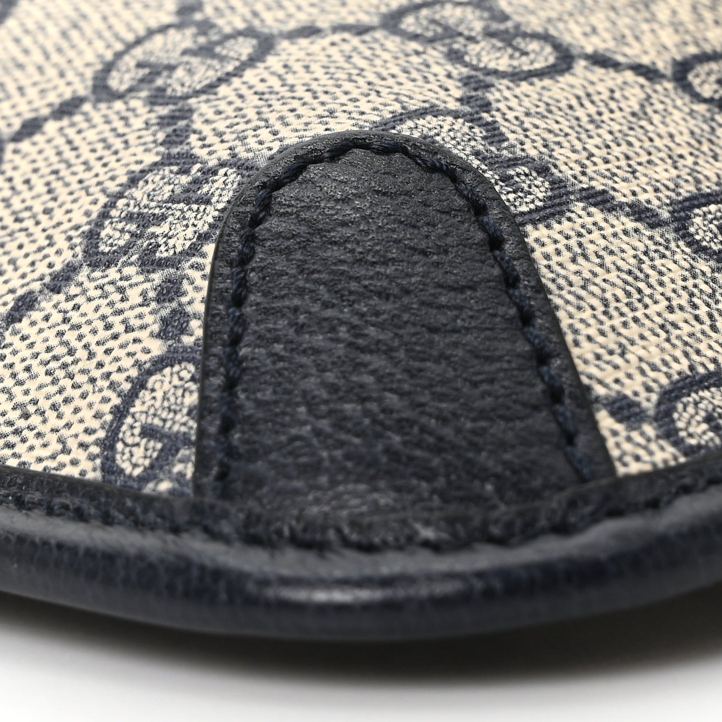 GG Supreme Monogram Web Small Ophidia Belt Bag 90 36 Beige Navy