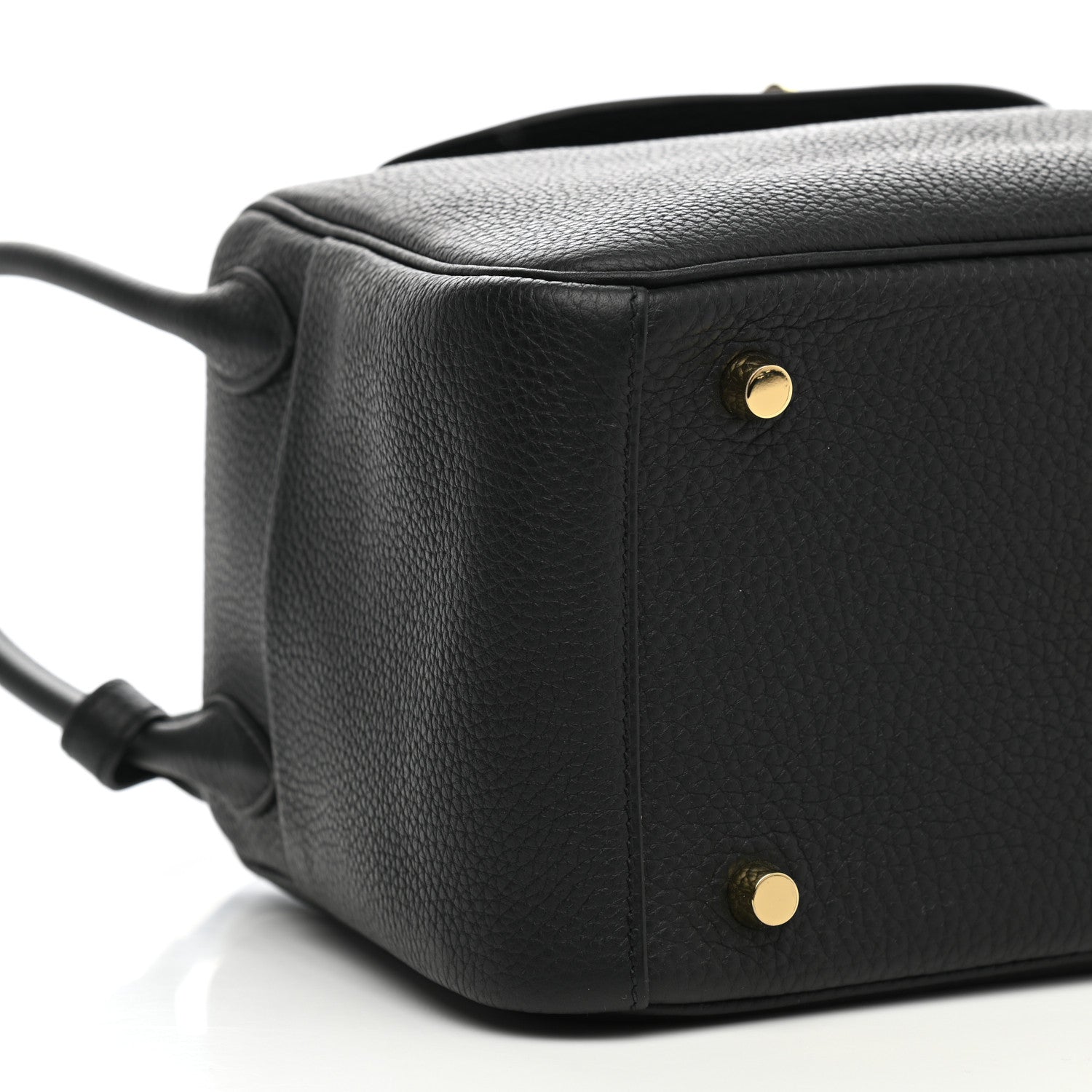 Hermes Taurillon Clemence Lindy 26 Black 8 of 10