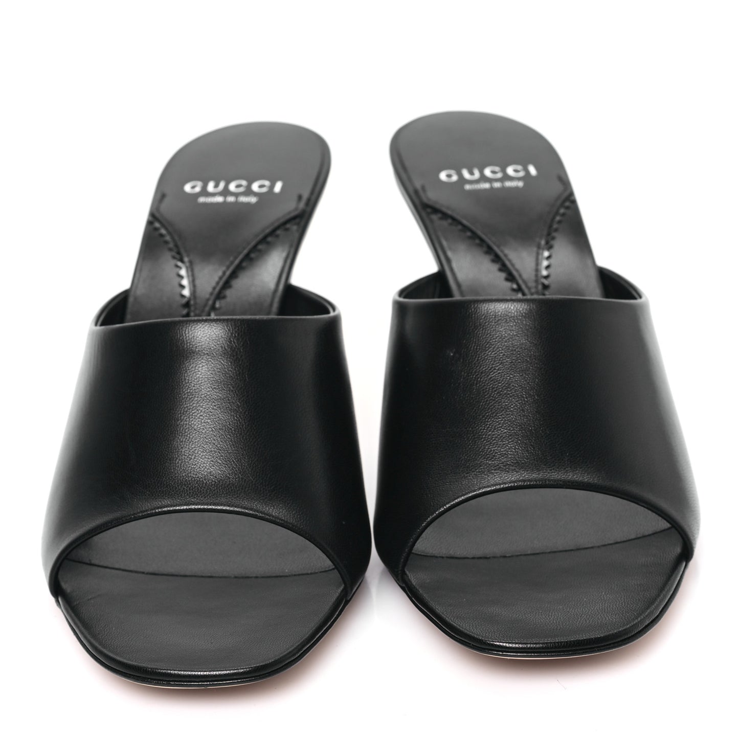 Malaga Kid Interlocking G Sandals 39 Black