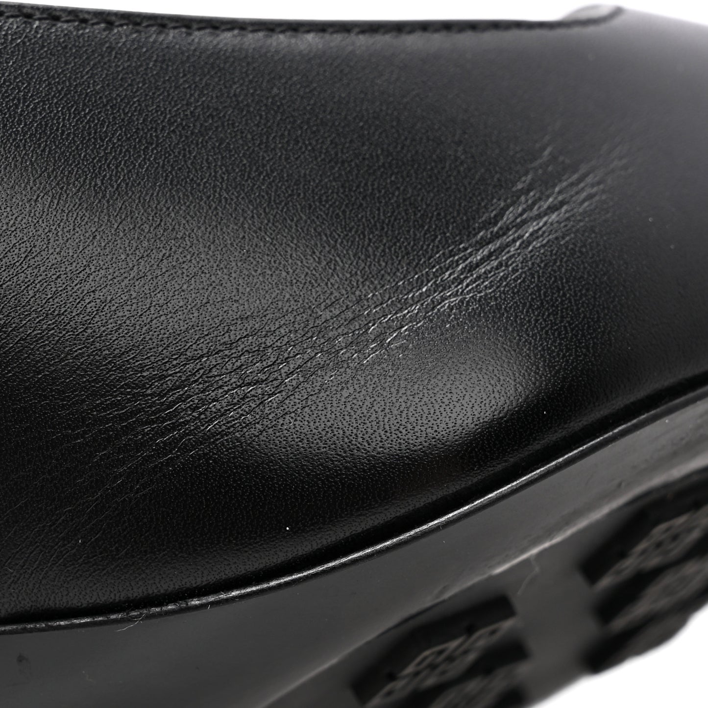 Calfskin G Cube 50mm Slingback Pumps 37.5 Black