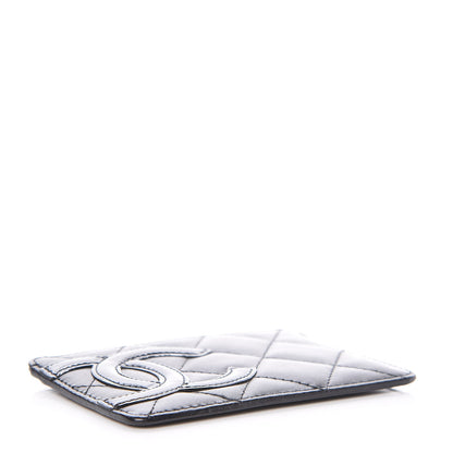 Chanel Calfskin Quilted Cambon Card Holder Black 4 of 7