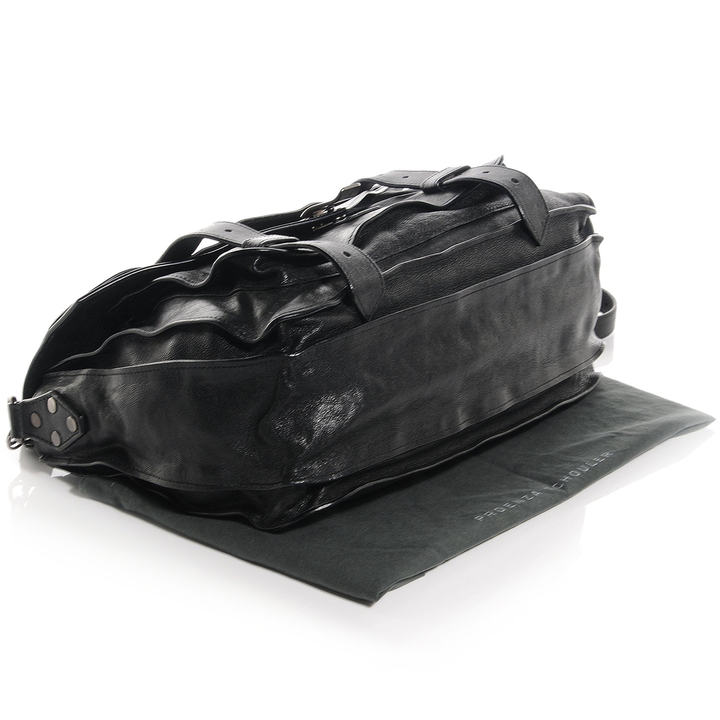Lambskin PS1 Medium Satchel Black