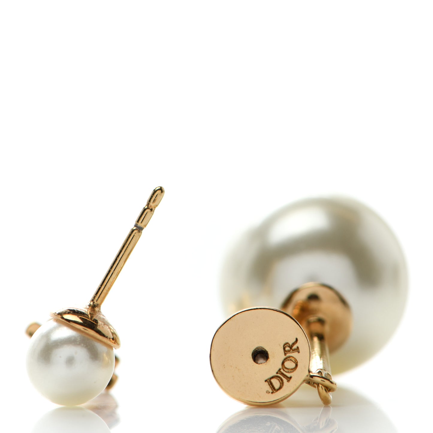 Pearl My ABCDior Y Tribale Earring Gold