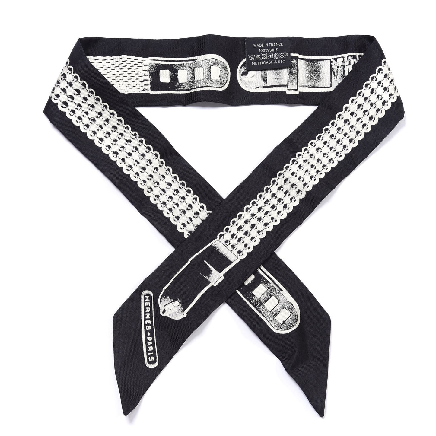 Silk Le Tresor De Medor Twilly Black White