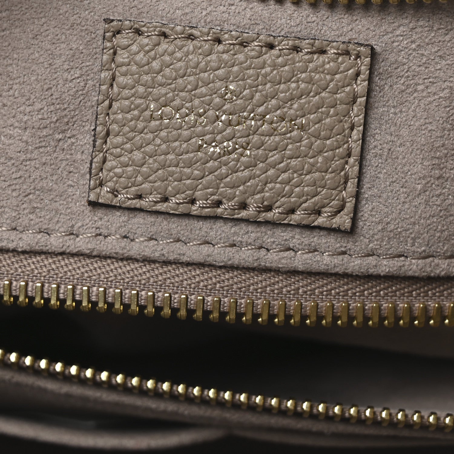 Louis Vuitton Empreinte Monogram Giant CarryAll PM Tourterelle Creme 6 of 10