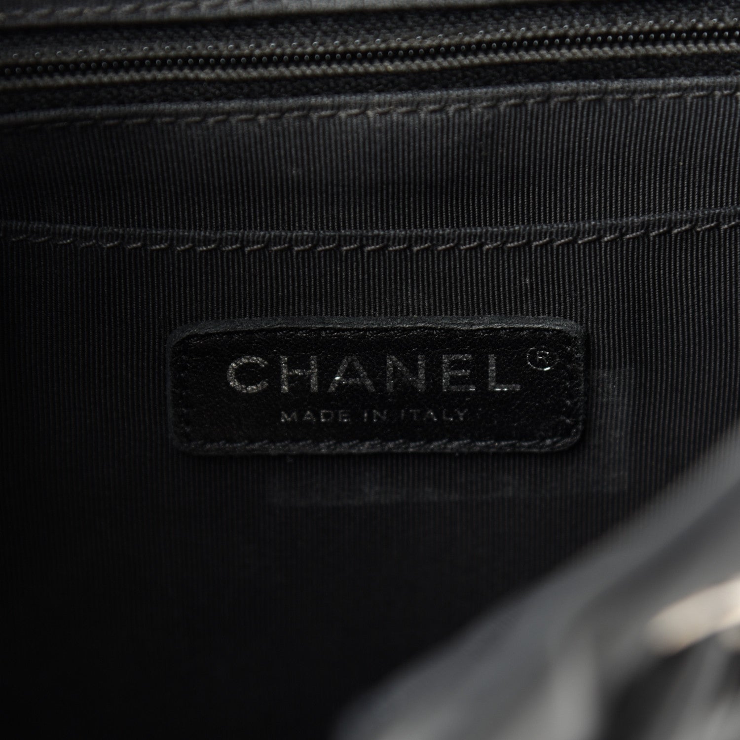 Chanel Calfskin Chevron Quilted Small Urban Spirit Backpack Black 6 of 10