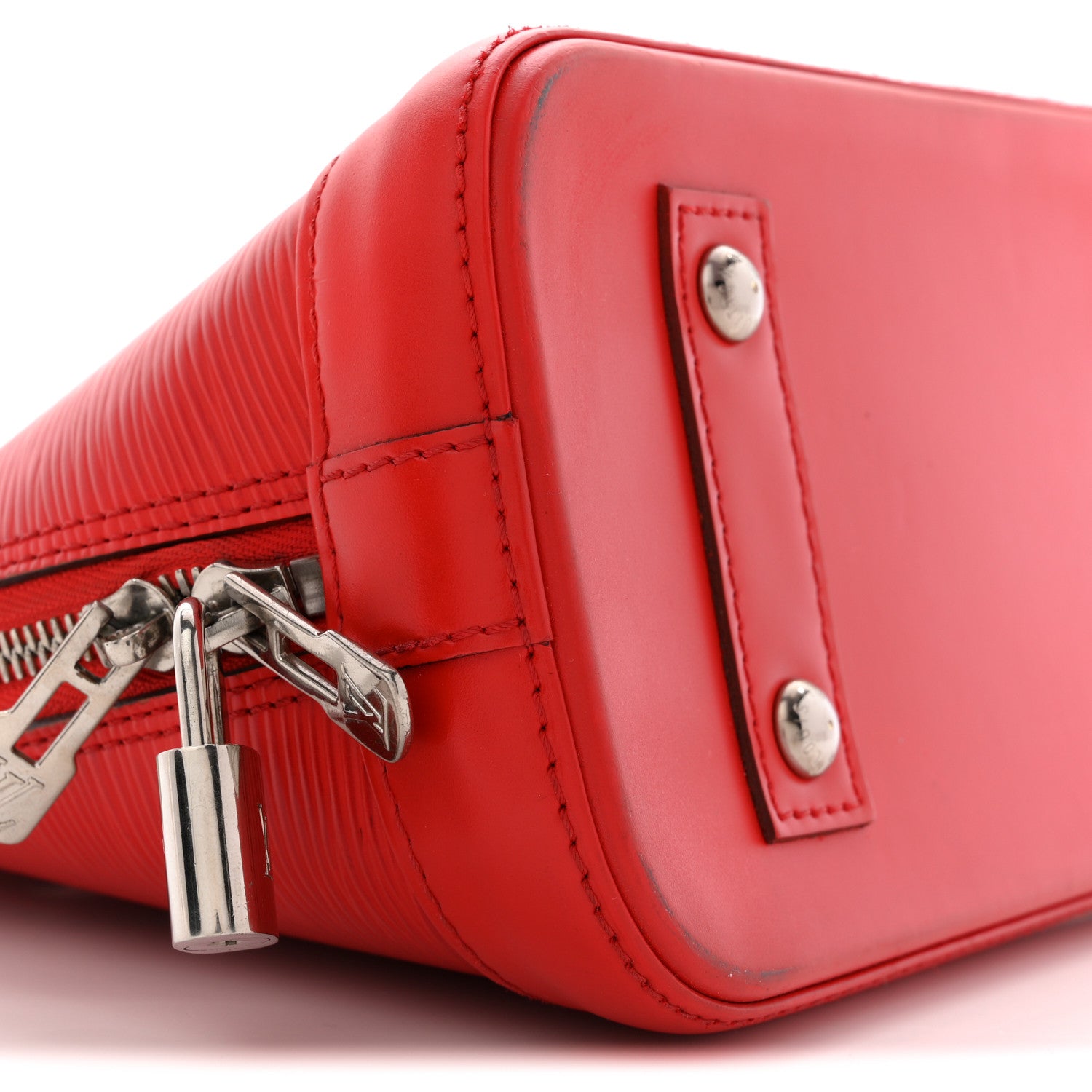 Louis Vuitton Epi Alma BB Coquelicot 9 of 14