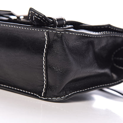 Proenza Schouler Lambskin PS1+ Mini Pouch Messenger Black 9 of 10