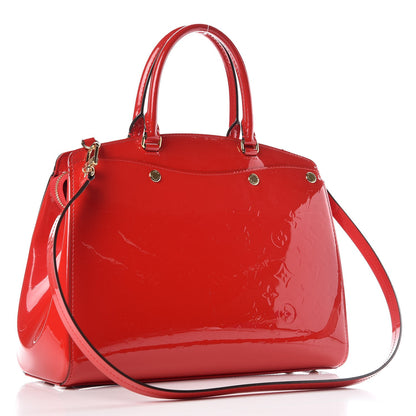 Louis Vuitton Vernis Brea MM NM Cherry 4 of 11