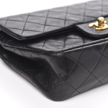 Chanel Lambskin Quilted Small Double Flap Black 9 of 17