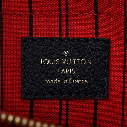 Louis Vuitton Empreinte Montaigne MM Marine Rouge 6 of 10
