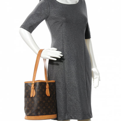 Louis Vuitton Monogram Petit Bucket 23 2 of 7