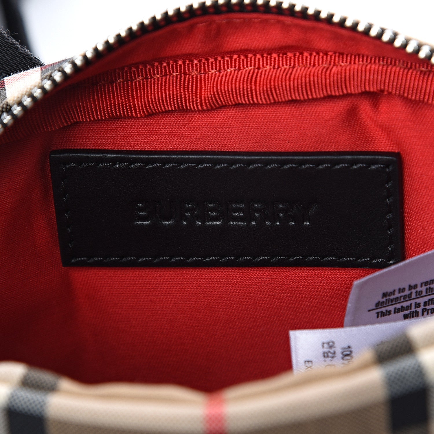 Burberry Nylon Vintage Check Small Cannon Bum Bag Archive Beige 5 of 7