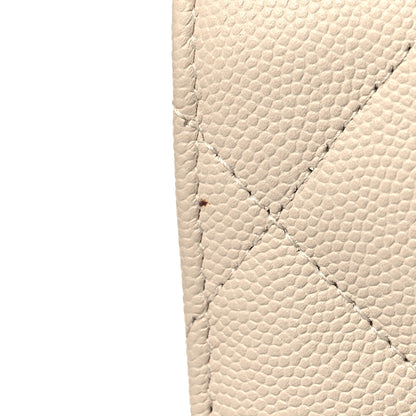Chanel Caviar Quilted Jumbo Double Flap Light Beige 13 of 13