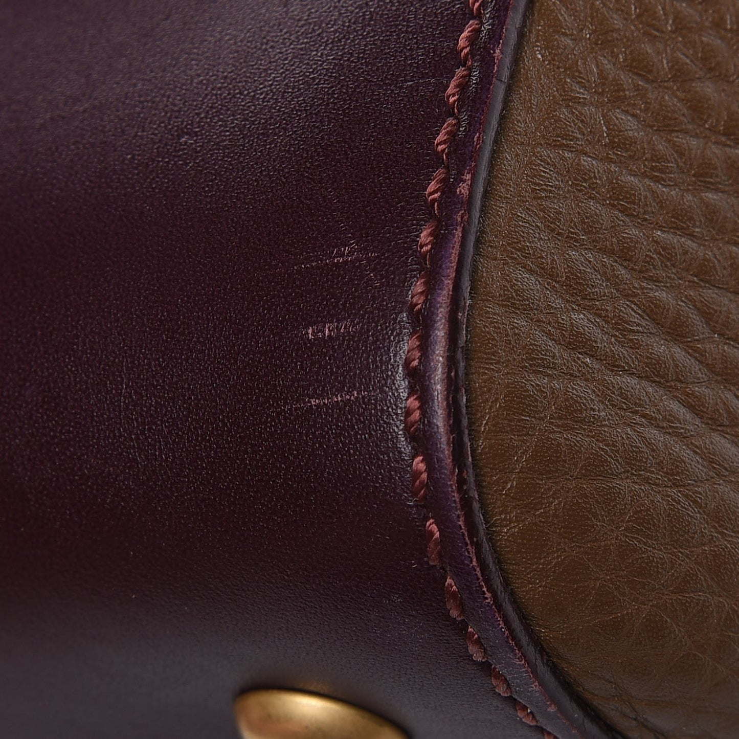 Cuoio Silvana Bag Beige Deep Berry Blue