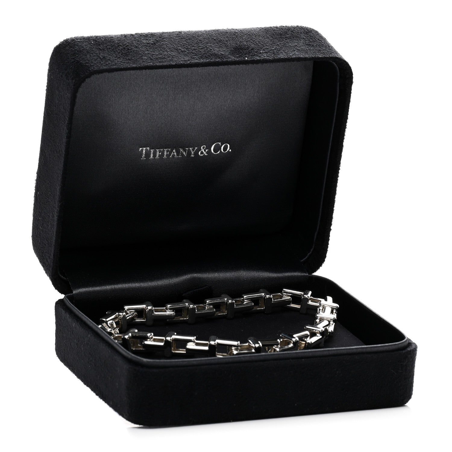 Tiffany Sterling Silver T Chain Bracelet 5 of 5