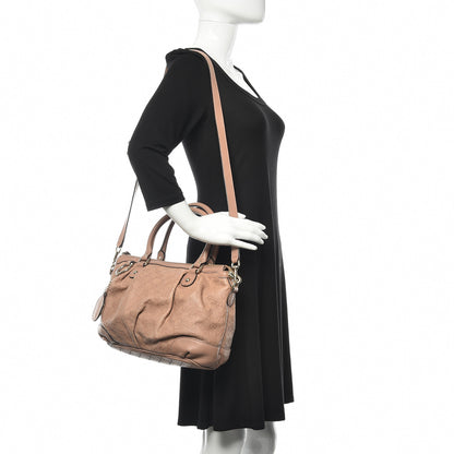 Gucci Guccissima Medium Sukey Top Handle Bag Dusty Rose 2 of 10