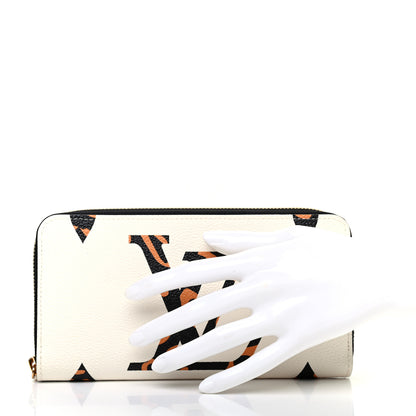 Louis Vuitton Monogram Giant Jungle Zippy Wallet Ivory 2 of 6