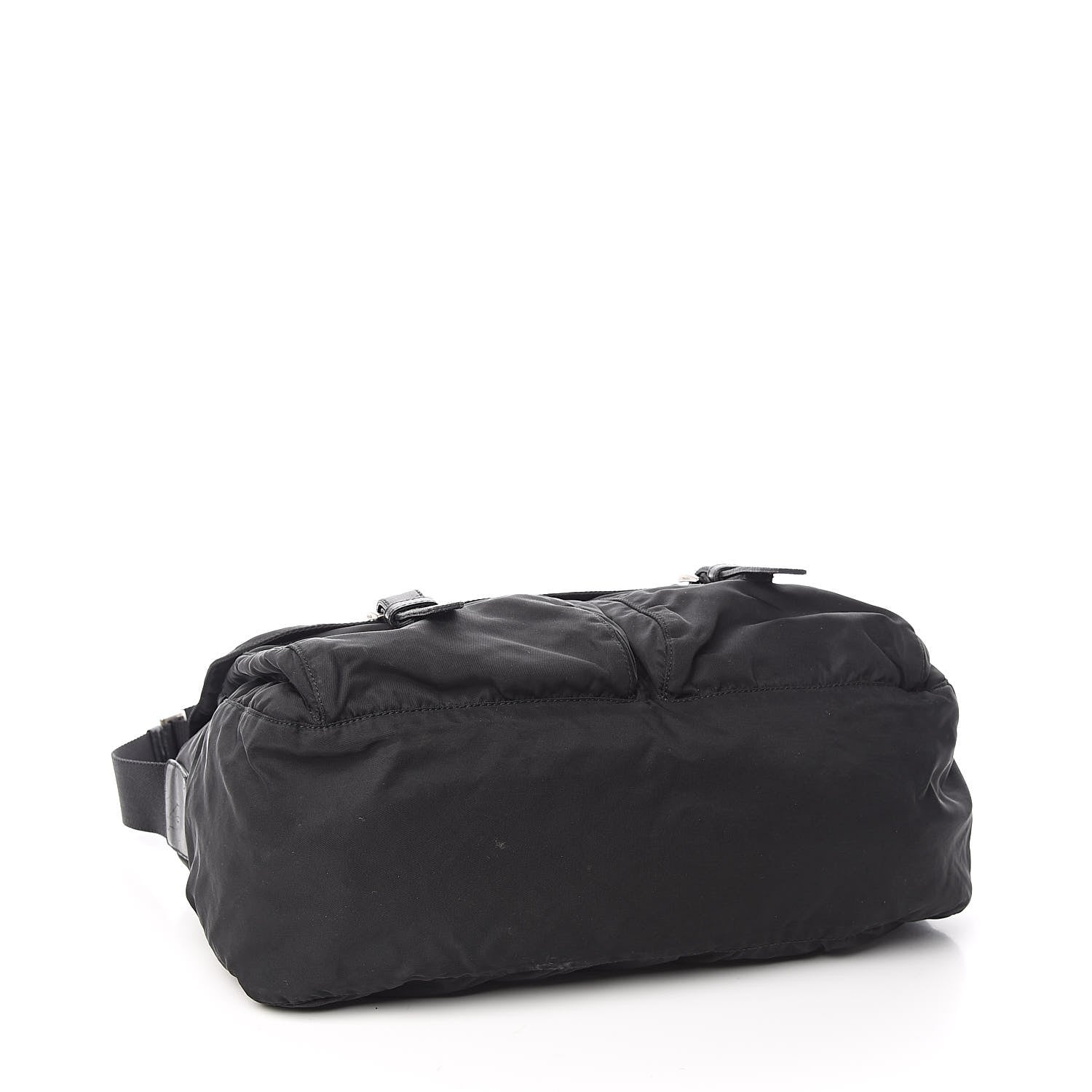 Prada Nylon Vela Messenger Bag Black 4 of 14