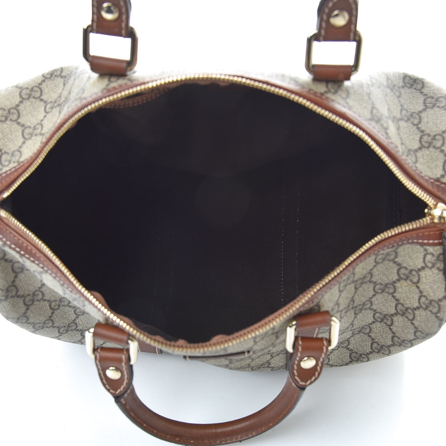 GG Plus Monogram Medium Joy Boston Brown