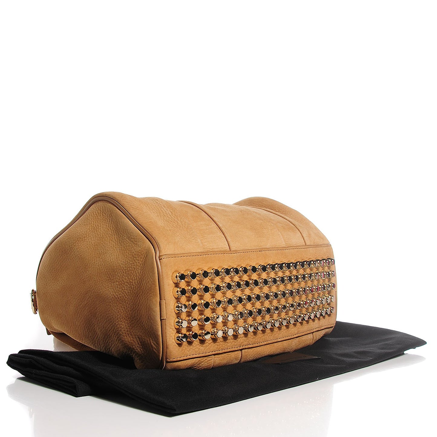 Tumbled Nubuck Rocco Ginger Pale Gold Hardware