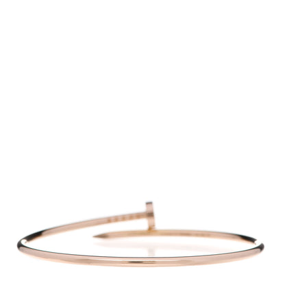 Cartier 18K Pink Gold Small Juste Un Clou Bracelet 17 3 of 5