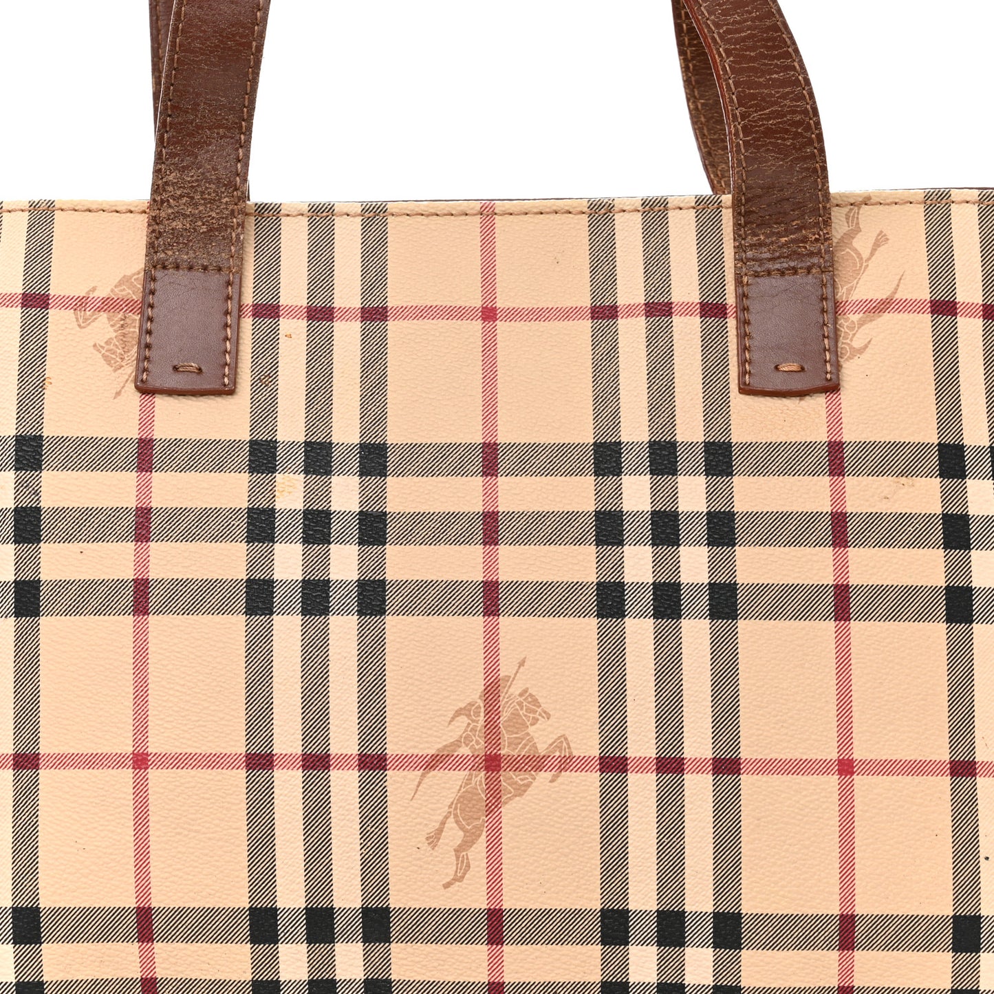 Haymarket Check Tote Brown