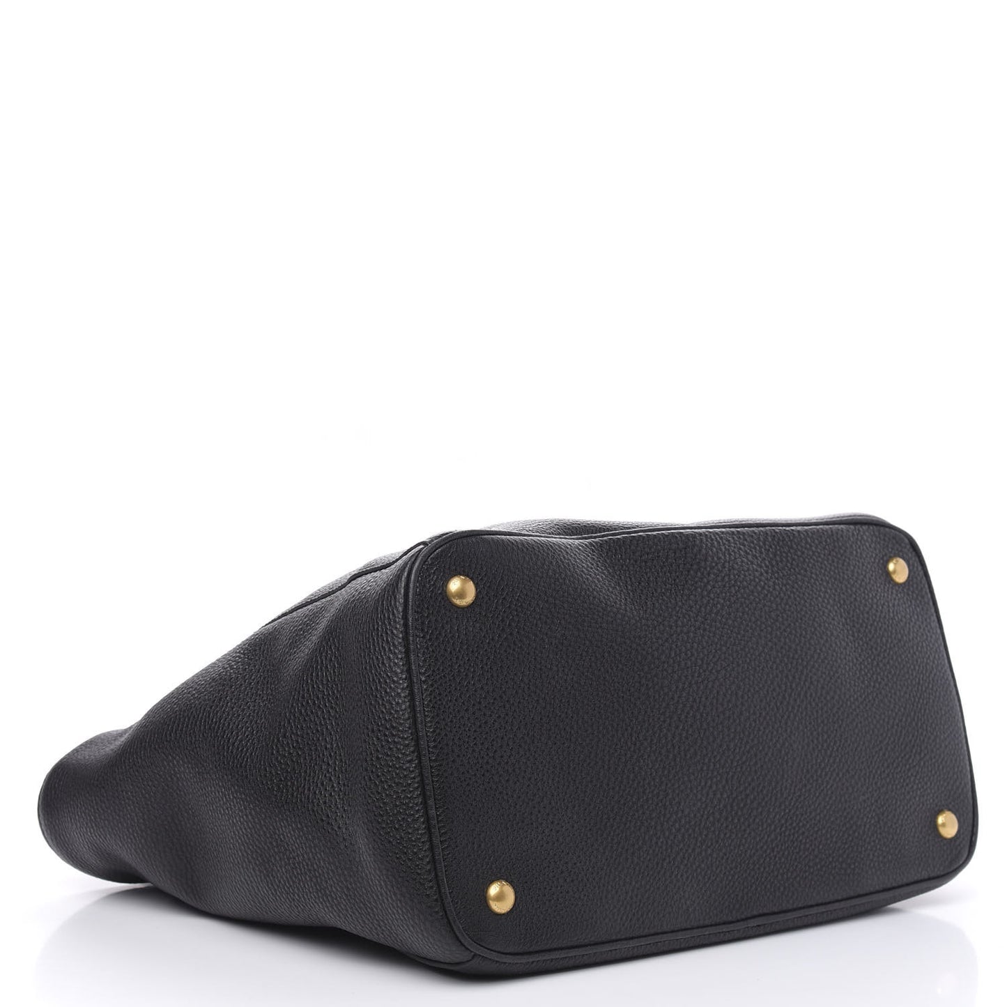 Vitello Daino Tote Black