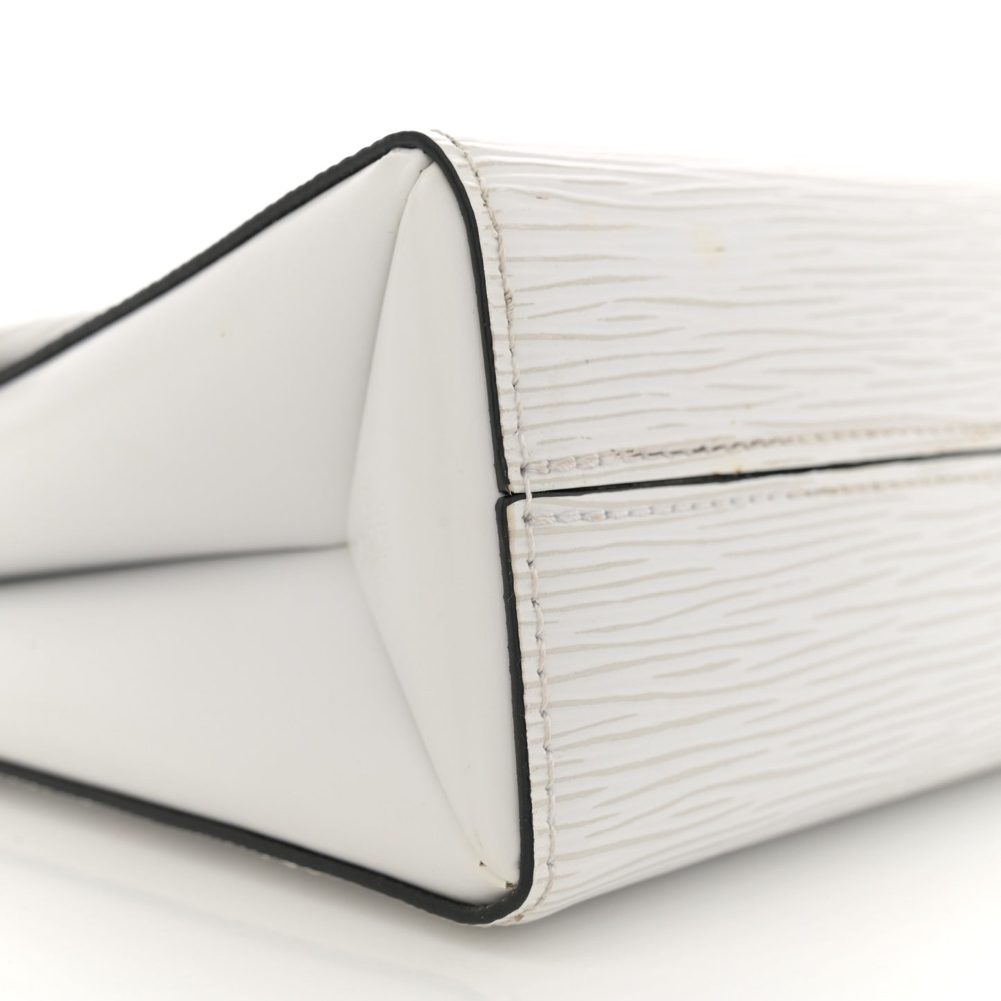 Epi Pochette Grenelle White