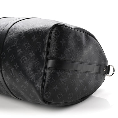 Louis Vuitton Monogram Eclipse Keepall Bandouliere 45 12 of 14